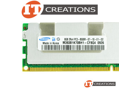 SAMSUNG 8GB PC3-8500R DDR3-1066 REGISTERED ECC 2RX4 CL7 240 PIN 1.5V MEMORY MODULE video