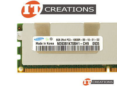 SAMSUNG 8GB PC3-10600R DDR3-1333 REGISTERED ECC 2RX4 CL9 240 PIN 1.5V MEMORY MODULE video