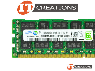 SAMSUNG 8GB PC3-10600R DDR3-1333 REGISTERED ECC 2RX4 CL9 240 PIN 1.5V MEMORY MODULE video