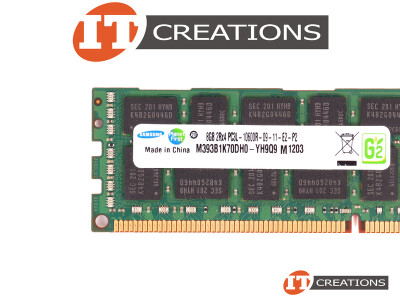 SAMSUNG 8GB PC3L-10600R DDR3-1333 REGISTERED ECC 2RX4 CL9 240 PIN 1.35V LOW VOLTAGE MEMORY MODULE video