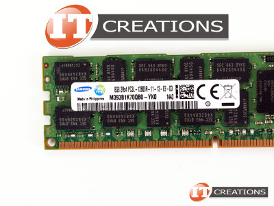 SAMSUNG 8GB PC3L-12800R DDR3-1600 REGISTERED 2RX4 CL11 240 PIN 1.35V LOW VOLTAGE MEMORY MODULE video