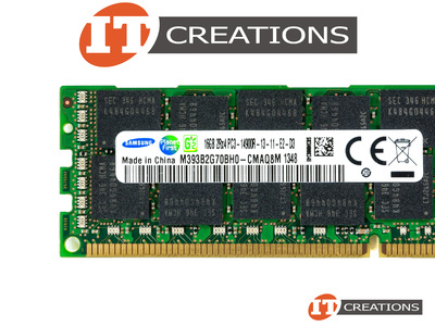 SAMSUNG 16GB PC3-14900R DDR3-1866 REGISTERED ECC 2RX4 CL13 240 PIN 1.5V MEMORY MODULE video