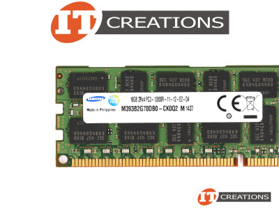 SAMSUNG 16GB PC3-12800R DDR3-1600 REGISTERED ECC 2RX4 CL11 240 PIN 1.5V MEMORY MODULE video