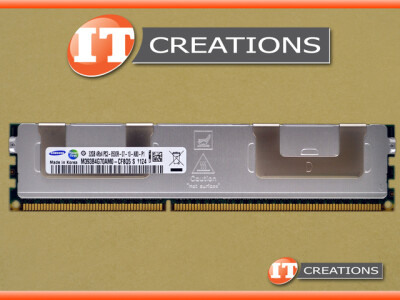 SAMSUNG 32GB PC3-8500R DDR3-1066 REGISTERED ECC 4RX4 240 PIN MEMORY MODULE video