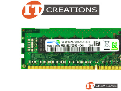 SAMSUNG 4GB PC3-12800R DDR3-1600 REGISTERED ECC 1RX4 CL11 240 PIN 1.5V MEMORY MODULE video