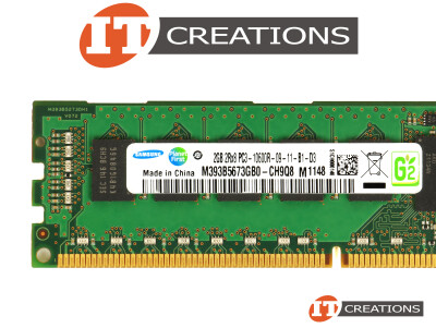 SAMSUNG 2GB PC3-10600R DDR3-1333 REGISTERED ECC 2RX8 CL9 240 PIN 1.5V MEMORY MODULE video