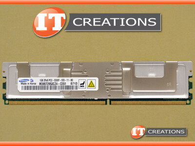 SAMSUNG 1GB 2RX8 PC2-5300F FULLY BUFFERED ECC DDR2-667 MEMORY MODULE video