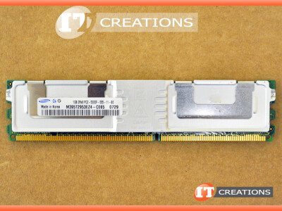 SAMSUNG 1GB 2RX8 PC2-5300F FULLY BUFFERED ECC DDR2-667 MEMORY MODULE video
