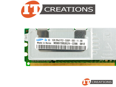 SAMSUNG 1GB PC2-5300F DDR2-667 FULLY BUFFERED 2RX8 CL5 240 PIN MEMORY MODULE video
