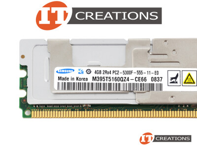 SAMSUNG 4GB 2RX4 PC2-5300F FULLY BUFFERED ECC DDR2-667 MEMORY MODULE video