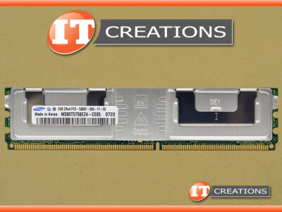 SAMSUNG 2GB PC2-5300F DDR2-667 FULLY BUFFERED ECC 2RX4 CL5 240 PIN 1.8V MEMORY MODULE video