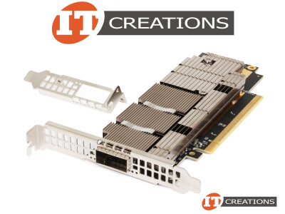 NVIDIA CONNECTX-7 VPI IB 200GB/S NDR / 200GBE SINGLE PORT OSFP PCI-E 5.0 X16 NETWORK ADAPTER ( FORMERLY MELLANOX ) - CX75310AAS 200G ETHERNET 1-PORT / video