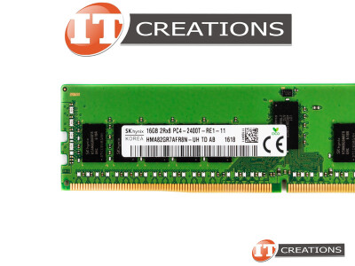 SUPERMICRO / SK HYNIX 16GB PC4-19200 DDR4-2400T-R REGISTERED ECC 2RX8 CL17 288 PIN 1.20V MEMORY MODULE ( PC4-2400T-R ) video