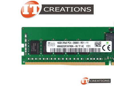 SUPERMICRO / SK HYNIX 16GB PC4-21300R DDR4-2666V-R REGISTERED ECC 2RX8 CL19 288 PIN 1.20V MEMORY MODULE ( PC4-2666V-R ) video