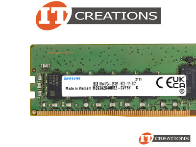 SAMSUNG 16GB PC4-23466Y-R DDR4-2933Y-R REGISTERED ECC 1RX4 CL21 288 PIN 1.20V MEMORY MODULE ( PC4-2933Y-R ) video