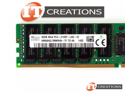 SUPERMICRO / SK HYNIX 32GB PC4-17000P-L DDR4-2133P-L LOAD REDUCED ECC 4RX4 CL15 288 PIN 1.20V MEMORY MODULE LRDIMM ( PC4-2133P-L ) video