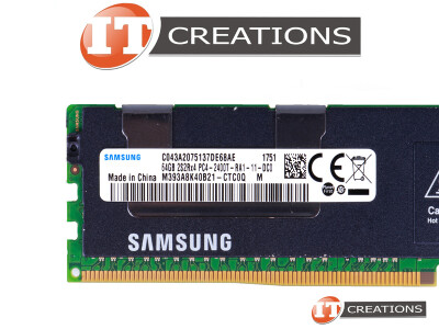 SUPERMICRO / SAMSUNG 64GB PC4-19200 DDR4-2400T-R REGISTERED ECC 2S2RX4 CL17 288 PIN 1.20V MEMORY MODULE ( PC4-2400T-R ) ( 2RX4 ) video