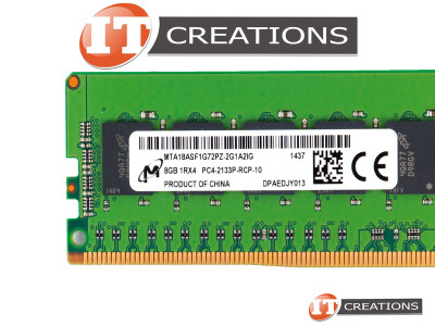 SUPERMICRO / MICRON 8GB PC4-17000P-R DDR4-2133P-R REGISTERED ECC 1RX4 CL15 288 PIN 1.20V MEMORY MODULE ( PC4-2133P-R ) video