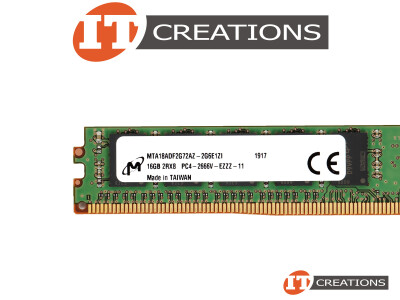 SUPERMICRO 16GB PC4-21300 DDR4-2666V-E UNBUFFERED ECC 2RX8 CL19 288 PIN 1.20V VERY LOW PROFILE MEMORY MODULE VLPDIMM ( PC4-2666V-E ) video