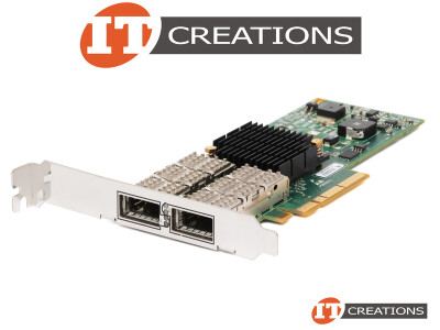 HP / MELLANOX CONNECTX-2 VPI HCA 40GB/S DUAL PORT QSFP IB 4X QDR HOST CHANNEL ADAPTER - INFINIBAND QUAD DATA RATE PCI-E 2.0 X8 5 GT/S VITRUAL PROTOCOL INTERCONNECT ( 2 ) TWO QUAD SMALL FORM FACTOR PLUGGABLE TRANSCEIVER SLOTS video