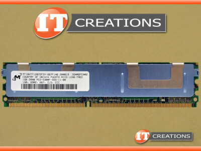 MICRON 1GB 2RX8 PC2-5300F FULLY BUFFERED ECC DDR2-667 MEMORY MODULE video