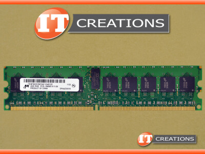 MICRON 1GB PC2-5300P REGISTERED ECC DDR2-667 MEMORY MODULE video