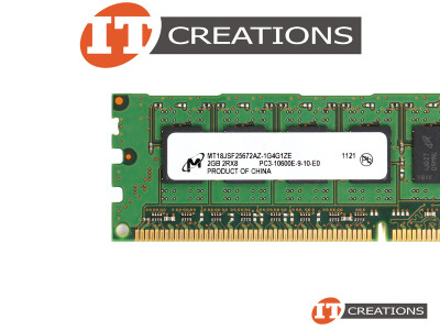 MICRON 2GB PC3-10600E DDR3-1333 UNBUFFERED ECC 2RX8 CL9 240 PIN 1.5V MEMORY MODULE video