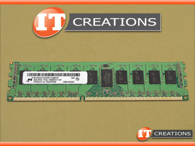 MICRON 4GB PC3L-10600R DDR3-1333 REGISTERED ECC 2RX8 CL9 240 PIN 1.35V LOW VOLTAGE MEMORY MODULE video