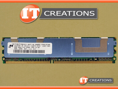 MICRON 2GB 2RX4 PC2-5300F FULLY BUFFERED ECC DDR2-667 MEMORY MODULE video