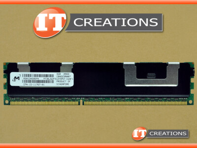 MICRON 4GB PC3-10600R 2RX4 REGISTERED ECC DDR3-1333 MEMORY MODULE video