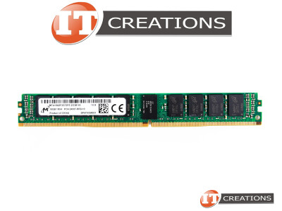 MICRON 16GB PC4-19200 DDR4-2400T-R REGISTERED ECC 1RX4 CL17 288 PIN 1.20V VERY LOW PROFILE MEMORY MODULE VLPDIMM VLPRDIMM RDIMM ( PC4-2400T-R ) video