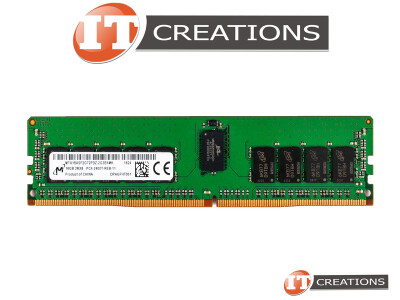 MICRON 16GB PC4-19200T-R DDR4-2400T-R REGISTERED ECC 2RX8 CL17 288 PIN 1.2V MEMORY MODULE ( PC4-2400T-R ) video