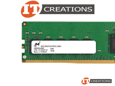 MICRON 16GB PC4-21300R DDR4-2666V-R REGISTERED ECC 2RX8 CL19 288 PIN 1.20V MEMORY MODULE ( PC4-2666V-R ) video