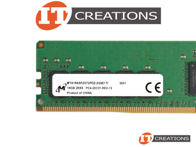 MICRON 16GB PC4-23466Y-R DDR4-2933Y-R REGISTERED ECC 1RX4 CL21 288 PIN 1.20V MEMORY MODULE ( PC4-2933Y-R ) video
