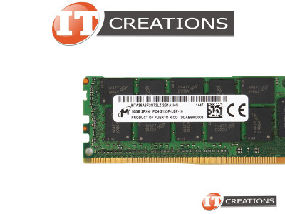 MICRON 16GB PC4-17000P-L DDR4-2133P-L LOAD REDUCED ECC 2RX4 CL15 288 PIN 1.20V MEMORY MODULE LRDIMM ( PC4-2133P-L ) video