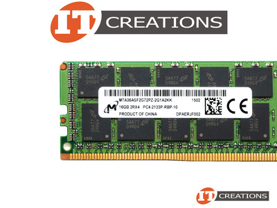 MICRON 16GB PC4-17000P-R DDR4-2133P-R REGISTERED ECC 2RX4 CL15 288 PIN 1.20V MEMORY MODULE ( PC4-2133P-R ) video