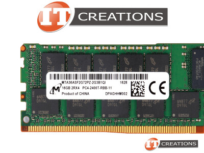 MICRON 16GB PC4-19200 DDR4-2400T-R REGISTERED ECC 2RX4 CL17 288 PIN 1.20V MEMORY MODULE ( PC4-2400T-R ) video
