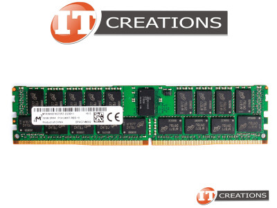 MICRON 32GB PC4-19200 DDR4-2400T-R REGISTERED ECC 2RX4 CL17 288 PIN 1.20V MEMORY MODULE ( PC4-2400T-R ) video