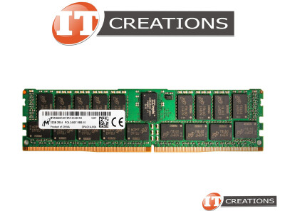 MICRON 32GB PC4-19200 DDR4-2400T-R REGISTERED ECC 2RX4 CL17 288 PIN 1.20V MEMORY MODULE ( PC4-2400T-R ) video