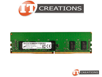 MICRON 8GB PC4-19200R DDR4-2400T-R REGISTERED ECC 1RX8 CL17 288 PIN 1.20V MEMORY MODULE ( PC4-2400T-R ) video
