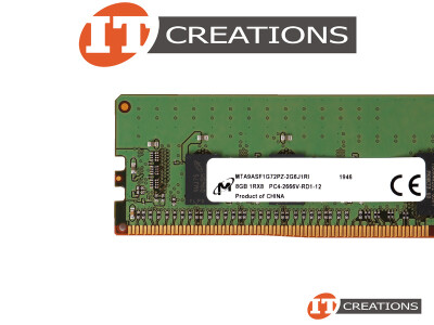 MICRON 8GB PC4-21300 DDR4-2666V-R REGISTERED ECC 1RX8 CL19 288 PIN 1.20V MEMORY MODULE ( PC4-2666V-R ) video