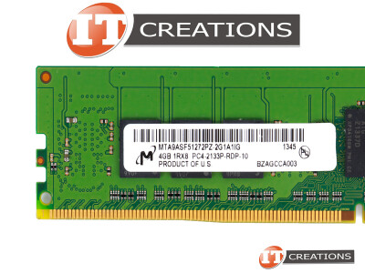 MICRON 4GB PC4-17000P-R DDR4-2133P-R REGISTERED ECC 1RX8 CL15 288 PIN 1.20V MEMORY MODULE ( PC4-2133P-R ) video