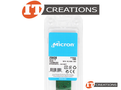 MICRON 256GB TLC SATA III M.2 2280 1300 SERIES TRIPLE LEVEL CELL NON SED 6GB/S SATA3 READS 530MB/S WRITES 520MB/S SOLID STATE DRIVE SSD - KEY B+M video