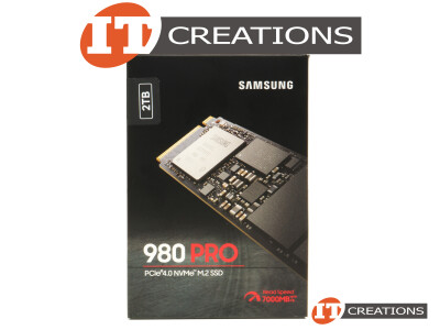 SAMSUNG 2TB V-NAND MLC PCIE GEN4 X4 NVME M.2 2280 980 PRO SERIES VNAND READS 7000MB/S WRITES 5100MB/S SOLID STATE DRIVE SSD ( 2000GB ) - KEY M PCI-E 4 video