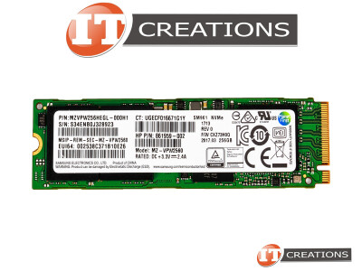SAMSUNG 256GB MLC PCIE GEN3 X4 NVME M.2 2280 SM961 SERIES 2BIT MULTI LEVEL CELL READS 3100MB/S WRITES 1400MB/S SOLID STATE DRIVE SSD - KEY M 8GB/S UP TO 4 LANES PCI-E 3.0 X4 NON VOLATILE MEMORY EXPRESS ( MZVPW256HEGL ) ( DUAL LABEL / HP / SAMSUNG ) video