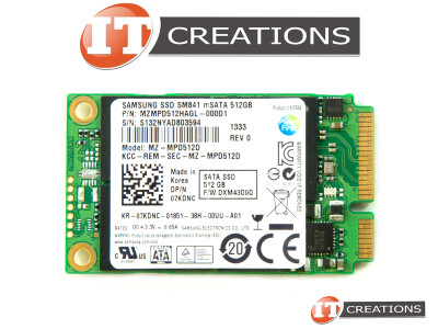 SAMSUNG 512GB SATA III MSATA SSD SM841 PCI-E MINI SATA 6GB/S SATA3 SOLID STATE HARD DRIVE ( DUAL LABEL / DELL / SAMSUNG ) video
