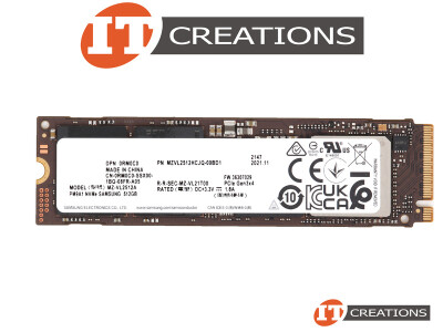 SAMSUNG 512GB V-NAND PCIE GEN3 X4 NVME M.2 2280 PM9A1 SERIES VNAND READS 6900MB/S WRITES 5000MB/S SOLID STATE DRIVE SSD - M KEY PCI-E 3.0 4 LANES NON VOLATILE MEMORY EXPRESS ( DUAL LABEL / DELL / SAMSUNG ) video