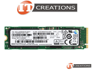 SAMSUNG 256GB MLC PCIE GEN3 X4 NVME M.2 2280 PM961 SERIES VNAND 3BIT MULTI LEVEL CELL READS 2800MB/S WRITES 1100MB/S SOLID STATE DRIVE SSD ( DUAL LABEL / HP / SAMSUNG ) video