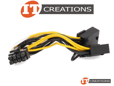 DELL Y SPLIT 8 PIN MALE TO X2 8PIN FEMALE CABLE ADAPTER video