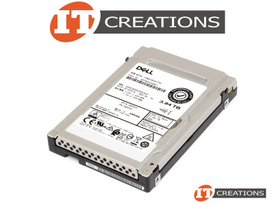 DELL 3.84TB TLC SAS III 2.5 INCH SMALL FORM FACTOR SFF ENTERPRISE CLASS READ INTENSIVE RI 64 LAYER BICS FLASH TRIPLE LEVEL CELL 12GB/S SAS3 READS 2100MB/S WRITES 2100MB/S SOLID STATE HARD DRIVE SSD ( 3840GB ) video